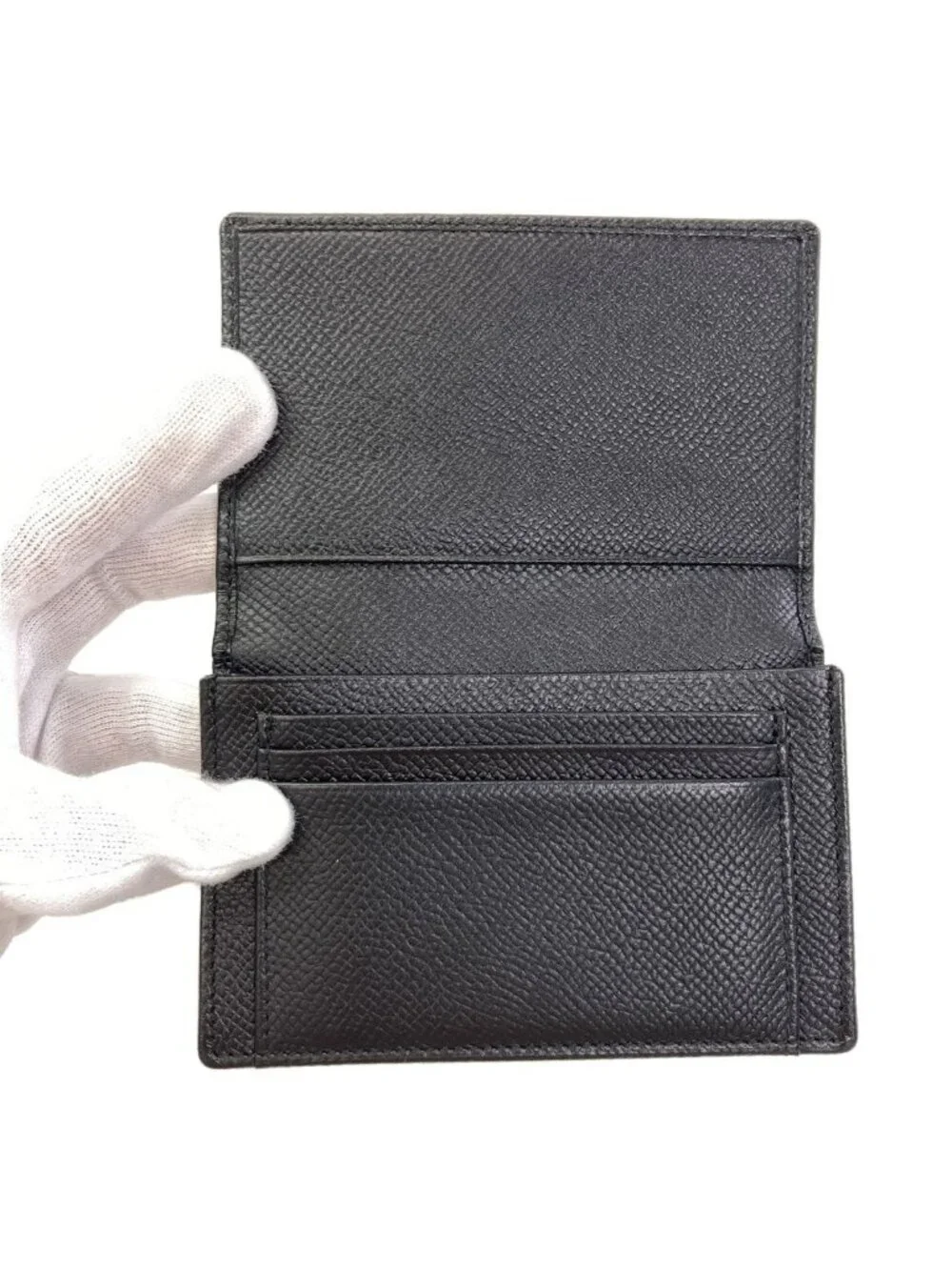 Bvlgari Logo Card Case Leather